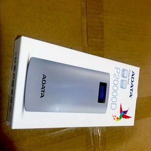 ADATA powerbank 20000mah dual USB ports